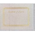 Blank Award Certificate w/ Foil Embossed Border (8 1/2"x11")